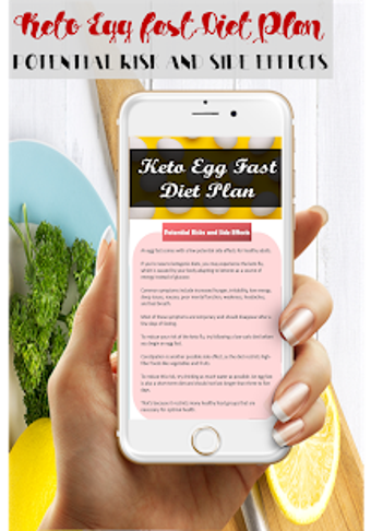 Image 2 for Keto Egg Fast Diet Plan