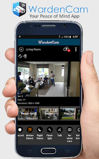 Imagen 3 para Home Security Camera Ward…