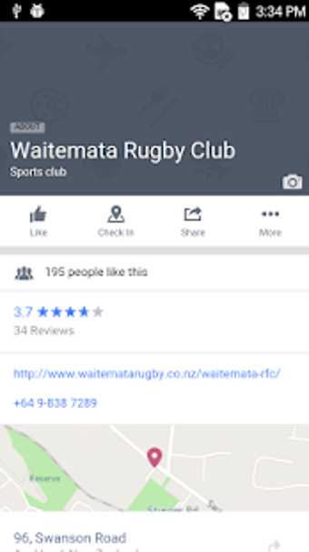Image 1 for Waitemata Rugby Club App