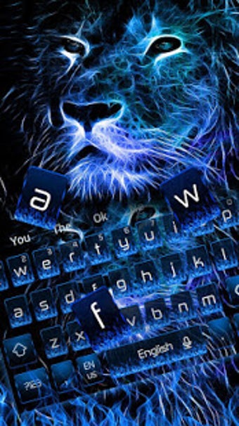 Image 0 for Blue Flame Lion Keyboard …