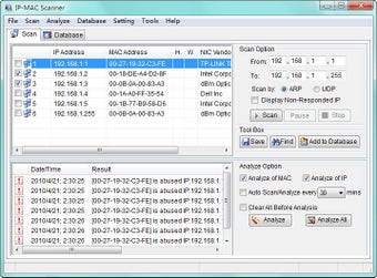 Image 0 for IP-MAC Scanner