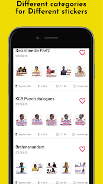 Imagen 0 para Stickers Mavayya - Telugu…