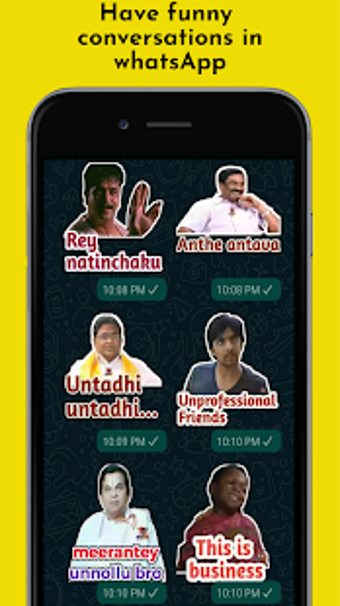 Imagen 3 para Stickers Mavayya - Telugu…