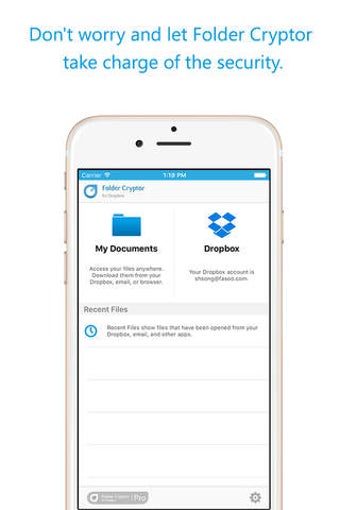 Imagen 0 para Folder Cryptor for Dropbo…