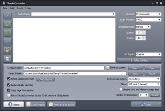 Image 0 for TAudioConverter (64-bit)