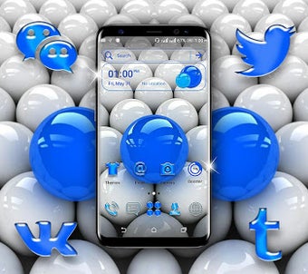 Image 2 for 3D Balls Launcher Theme