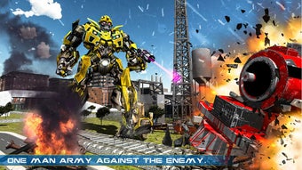Imagen 0 para Futuristic Robot Transfor…