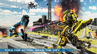 Imagen 1 para Futuristic Robot Transfor…