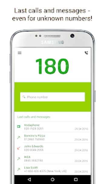 Imagen 1 para 180 - Caller ID & Block