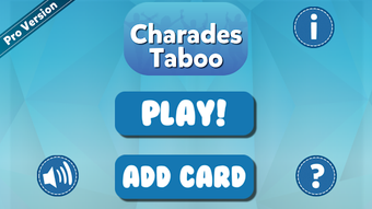 Image 0 for Charades Taboo Game