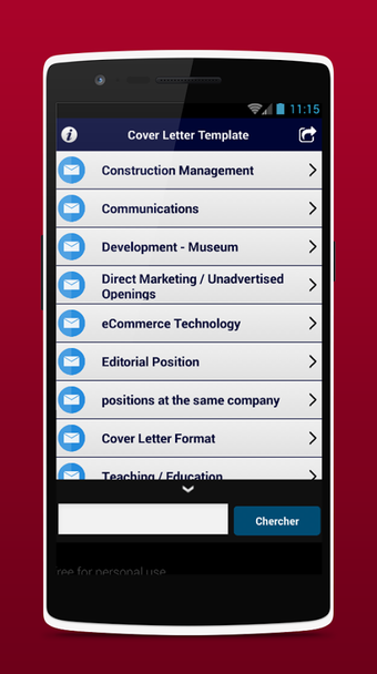 Image 1 for Cover Letter Template