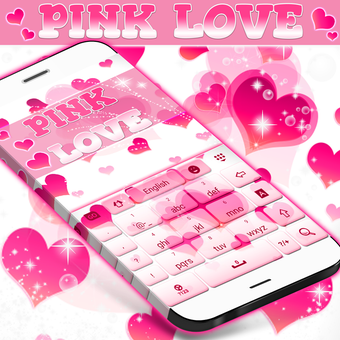 Imagen 0 para Pink Love Keyboard