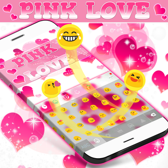 Imagen 2 para Pink Love Keyboard