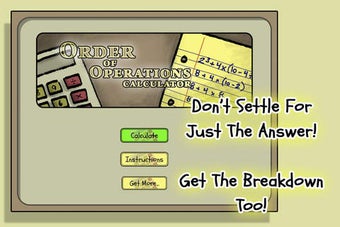 Image 0 for OoO Calc: Order of Operat…