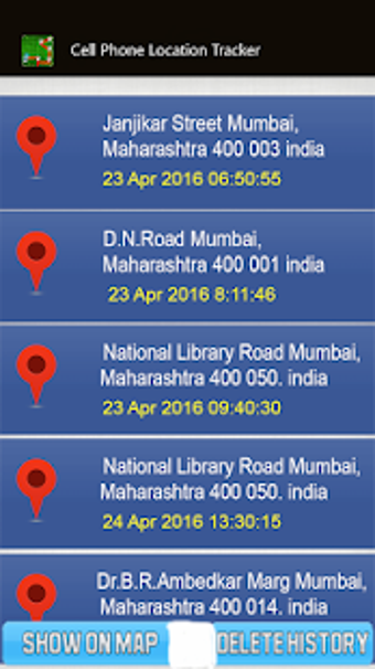 Image 0 for Cell Phone Location Track…