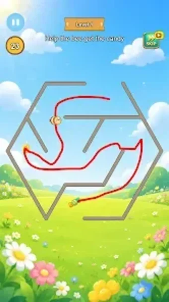 Imagen 0 para Bee Path Maze Draw