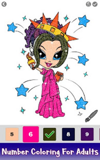 Imagen 0 para Anime Glitter Color by Nu…