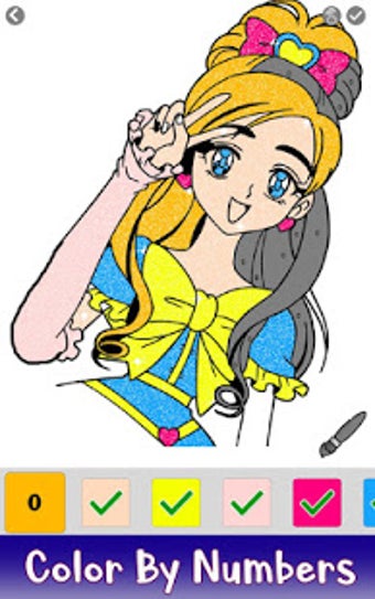 Imagen 1 para Anime Glitter Color by Nu…