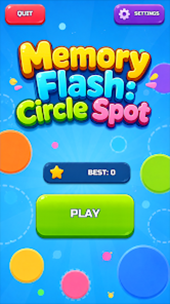 Imagen 0 para Memory Flash: Circle Spot