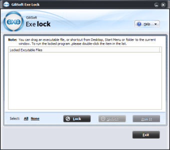 Image 0 for GiliSoft EXE Lock
