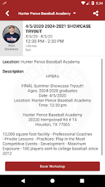 Image 1 for Hunter Pence Baseball Aca…