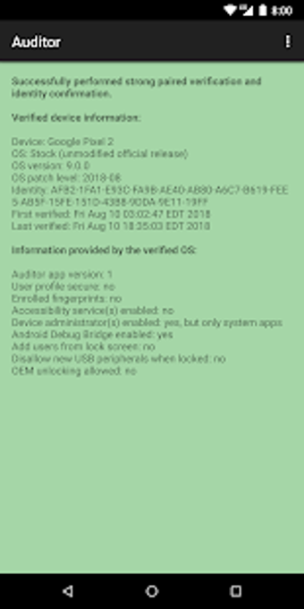 Image 3 for Auditor - hardware-based …