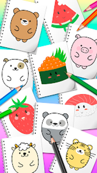 Image 0 for How To Draw Kawaii: kids …