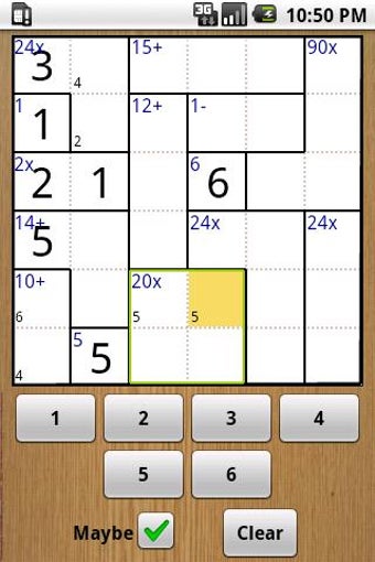 Image 0 for MathDoku