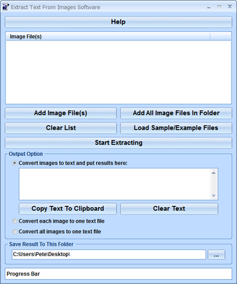 Image 0 for Extract Text From Images …