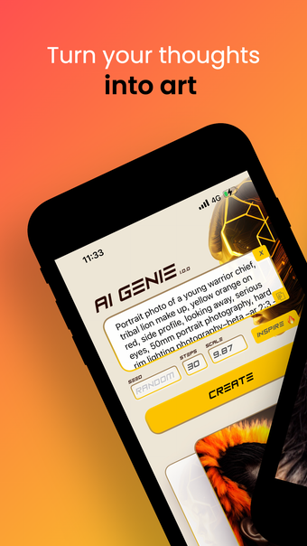 Imagen 0 para AI Genie Photo  Art Gener…