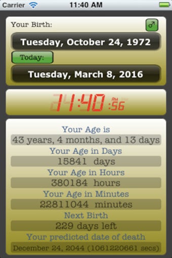 Image 2 for Death Calculator Free