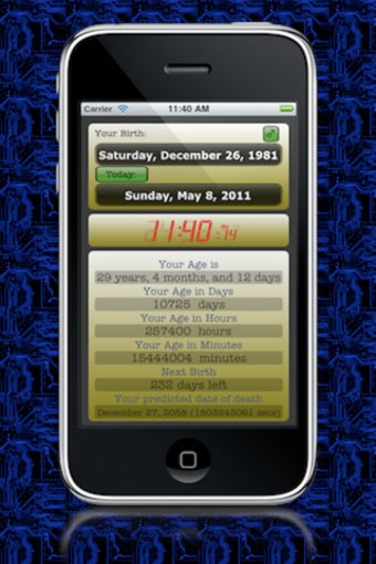 Image 0 for Death Calculator Free