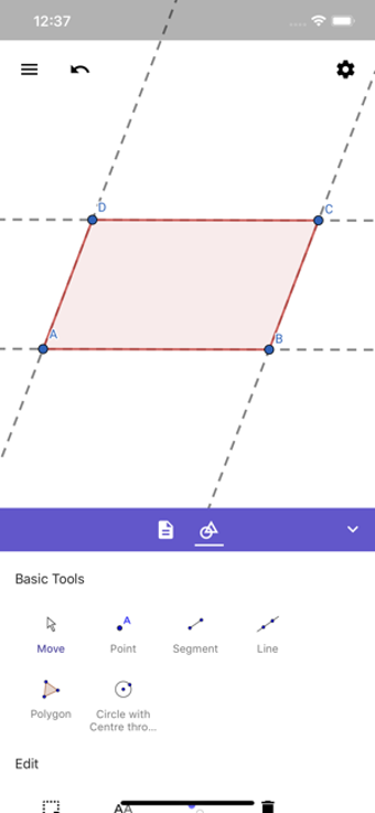 Image 0 for GeoGebra Geometry