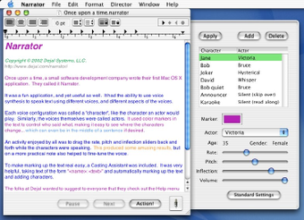 Image 0 for Dejal Narrator