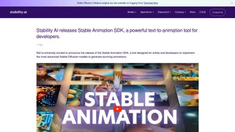 Image 0 for Stable Animation