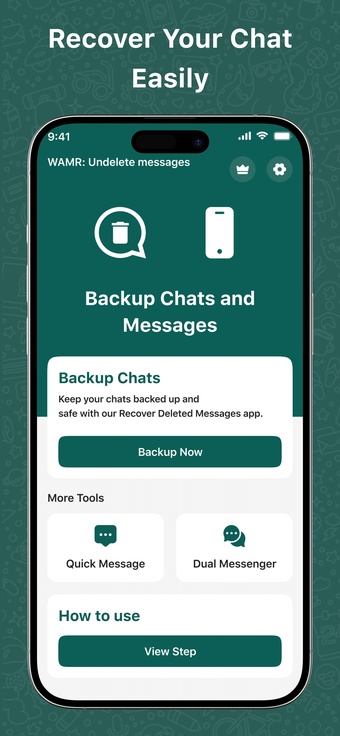 Imagen 0 para WAMR: Undelete messages