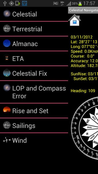 Imagen 1 para Celestial Navigator