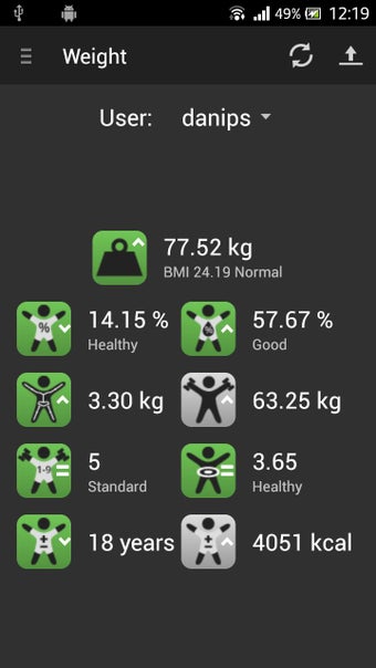 Imagen 1 para ANT+ Weight Scale Display