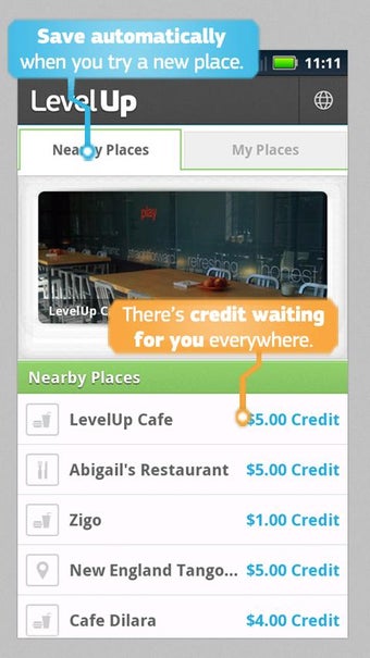 Image 0 for LevelUp: Order food ahead…