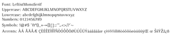 Imagen 0 para Leftist Mono Serif