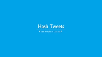 Imagen 1 para Hash Tweets for Windows 8