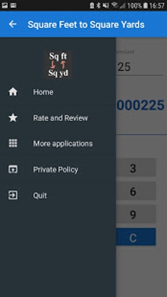 Image 2 for Square Feet to Square Yar…