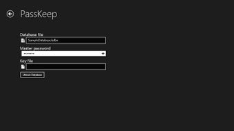 Image 0 for PassKeep for Windows 8
