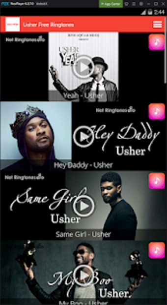 Image 2 for Usher Free Ringtones