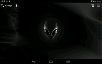 Image 2 for Grey Alien Head Wallpaper