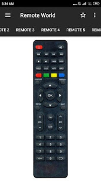 Imagen 0 para Hisense TV Remote Control