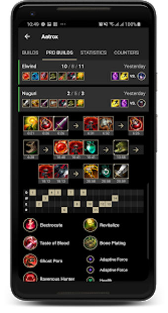 Imagen 0 para Probuilds for LoL - LoLeg…