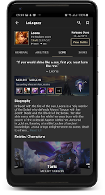 Imagen 1 para Probuilds for LoL - LoLeg…