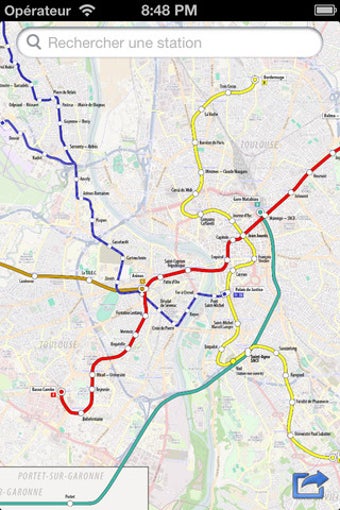 Image 0 for MetroMap Toulouse