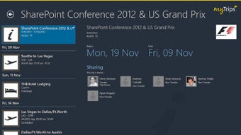 Image 1 for My Trips for Windows 8